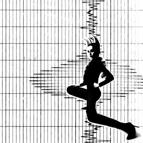 Poppy - Flux [Black + Aqua Blue Galaxy] Vinyl Record