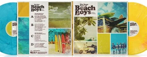 Various Artists - Many Faces Of The Beach Boys / Various (Ltd 180gm Gatefold Blue & Yellow) Vinyl Record