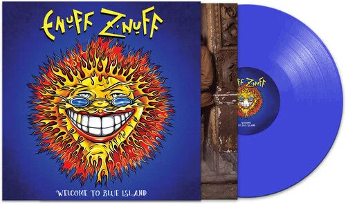 Enuff Z'nuff - Welcome To Blue Island - Blue Vinyl Record