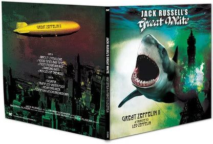 Jack Russell'S Great White - Great Zeppelin II: A Tribute To Led Zeppelin [Red & Silver] Vinyl Record