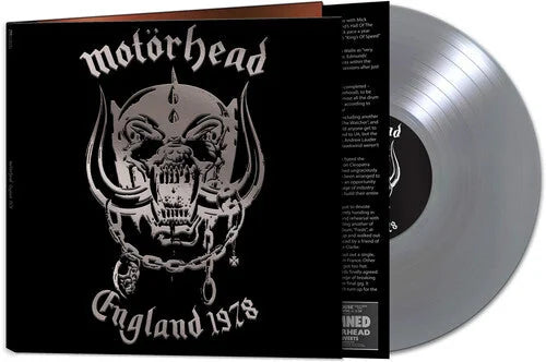 Motörhead - England 1978 - Silver Vinyl Record