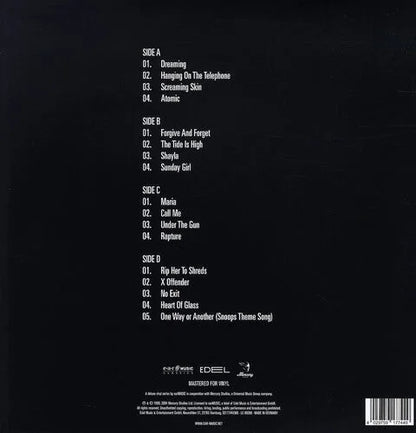 Blondie - Live [2LP White] Vinyl Record