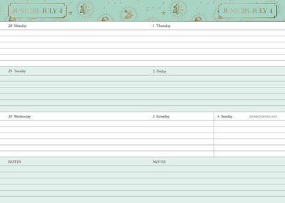 Harry Potter 2021-2022 Academic Year Planner