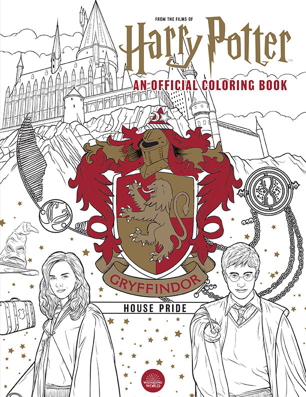 Harry Potter: Gryffindor House Pride: The Official Coloring Book