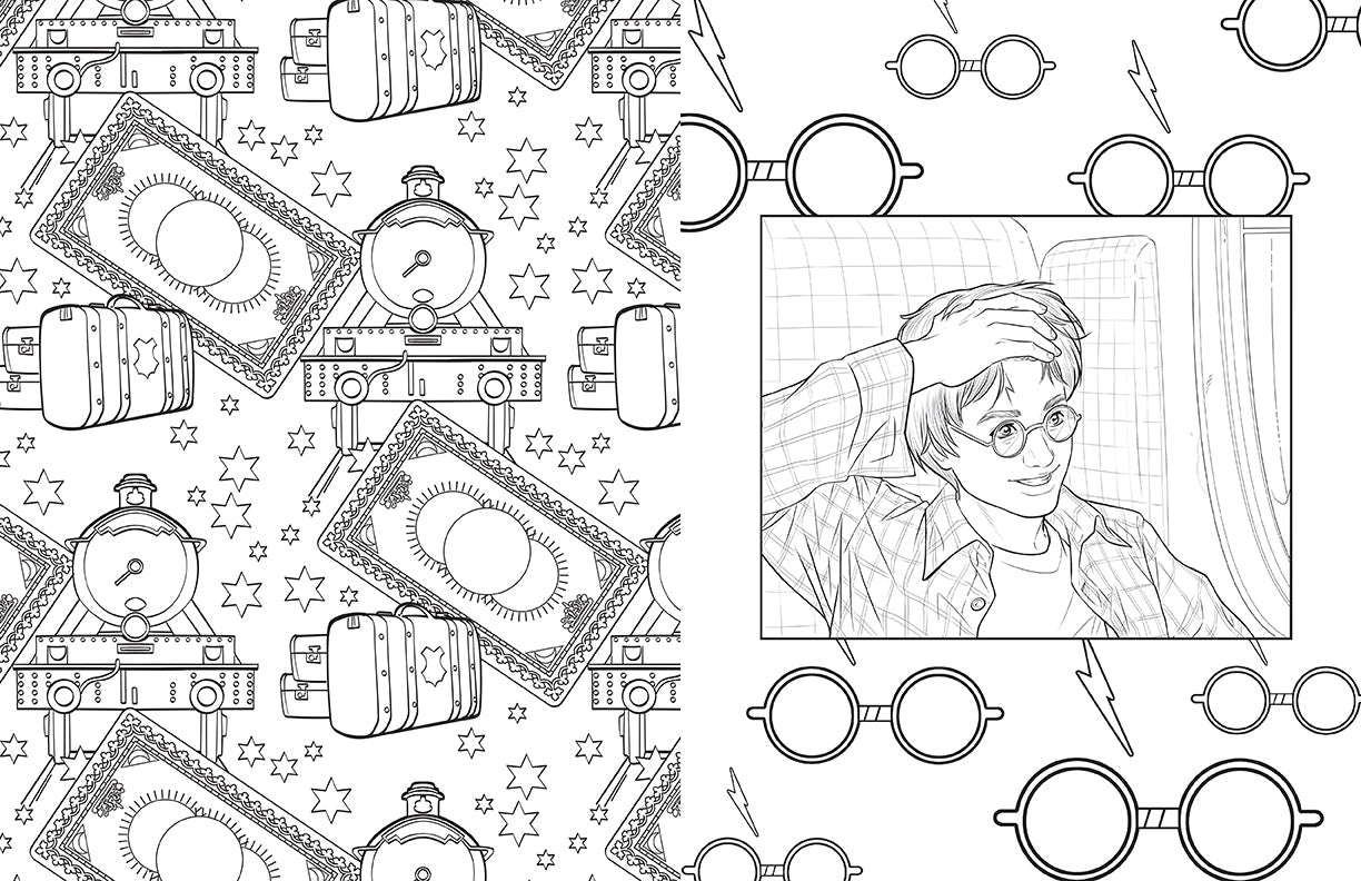 Harry Potter: Gryffindor House Pride: The Official Coloring Book