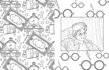 Harry Potter: Gryffindor House Pride: The Official Coloring Book