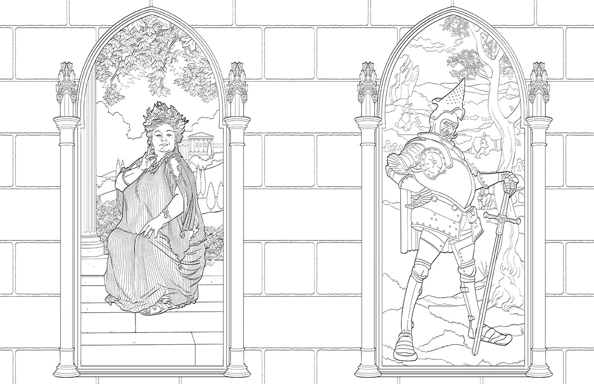 Harry Potter: Gryffindor House Pride: The Official Coloring Book