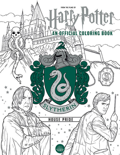 Harry Potter: Slytherin House Pride: The Official Coloring Book