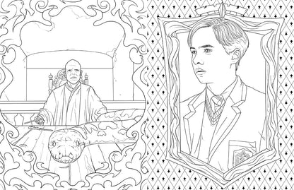 Harry Potter: Slytherin House Pride: The Official Coloring Book