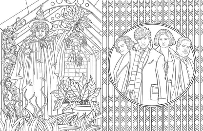 Harry Potter: Hufflepuff House Pride: The Official Coloring Book