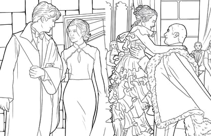 Harry Potter: Hufflepuff House Pride: The Official Coloring Book
