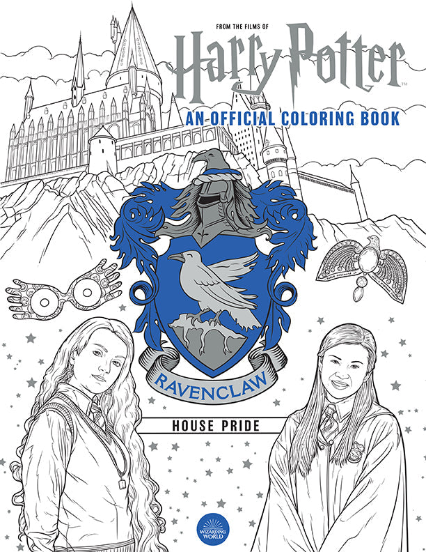 Harry Potter: Ravenclaw House Pride: The Official Coloring Book