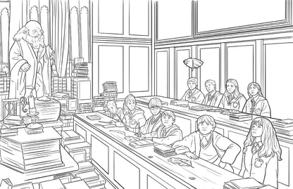 Harry Potter: Ravenclaw House Pride: The Official Coloring Book