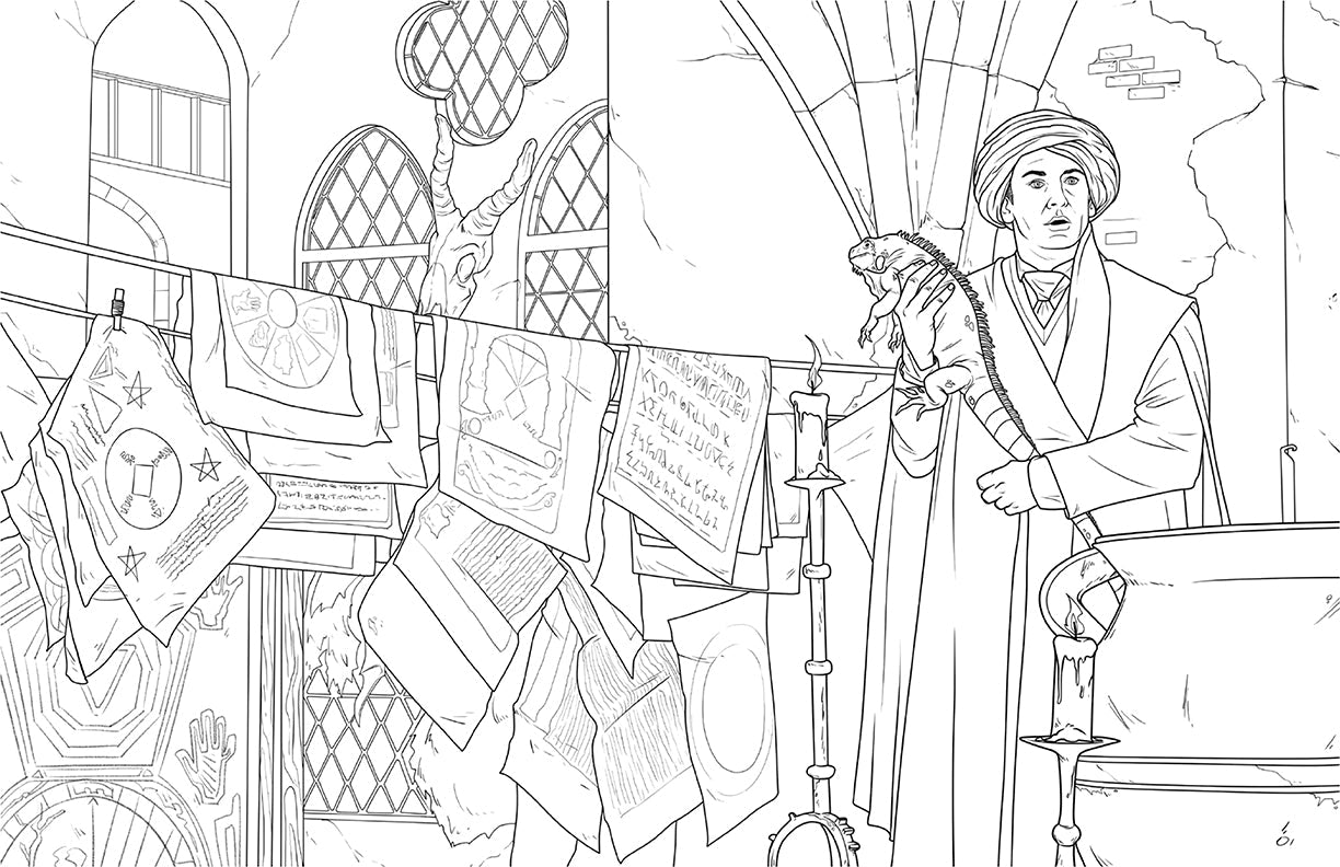 Harry Potter: Ravenclaw House Pride: The Official Coloring Book