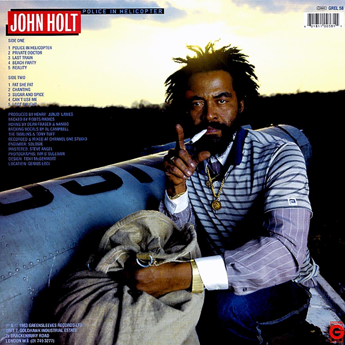 John Holt - Police In Helicopter Vinyl Record