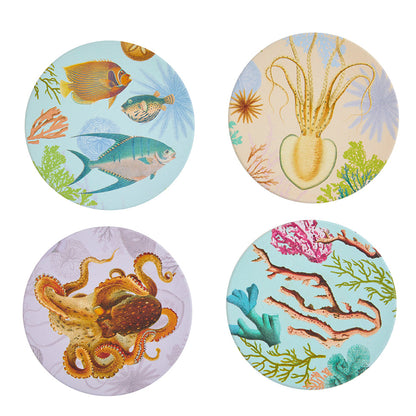 Art of Nature: Under the Sea Coaster Set (Set of 4)