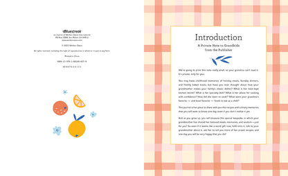 Grandmother's Recipe Journal