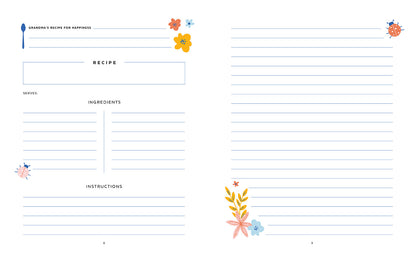 Grandmother's Recipe Journal