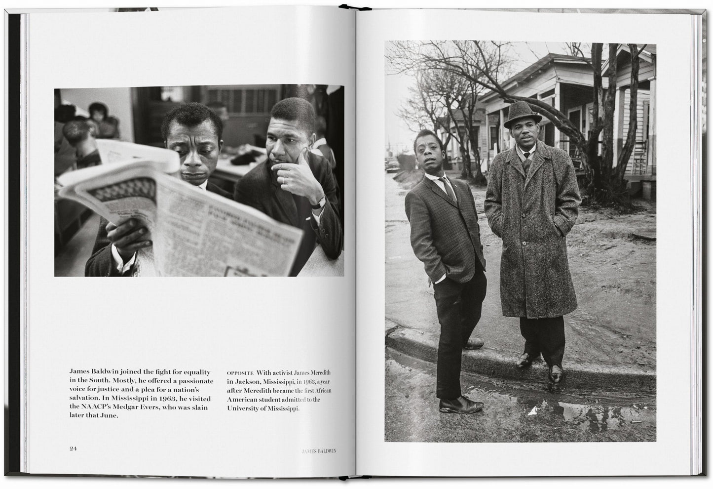 James Baldwin. Steve Schapiro. The Fire Next Time (English) Book