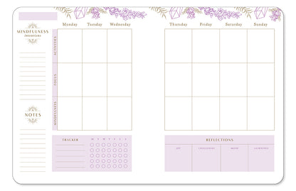 Mindfulness 12-Month Undated Planner