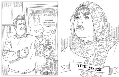 Parks and Recreation: The Official Coloring Book