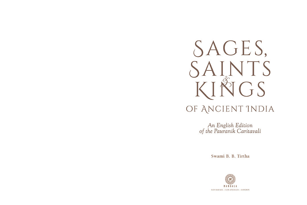 Sages, Saints & Kings of Ancient India