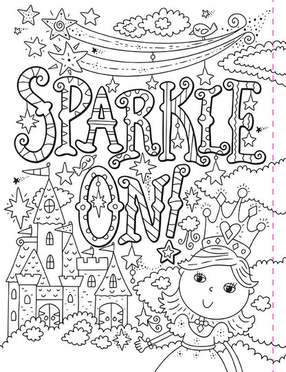 Mindful Sticker By Number: Unicorns