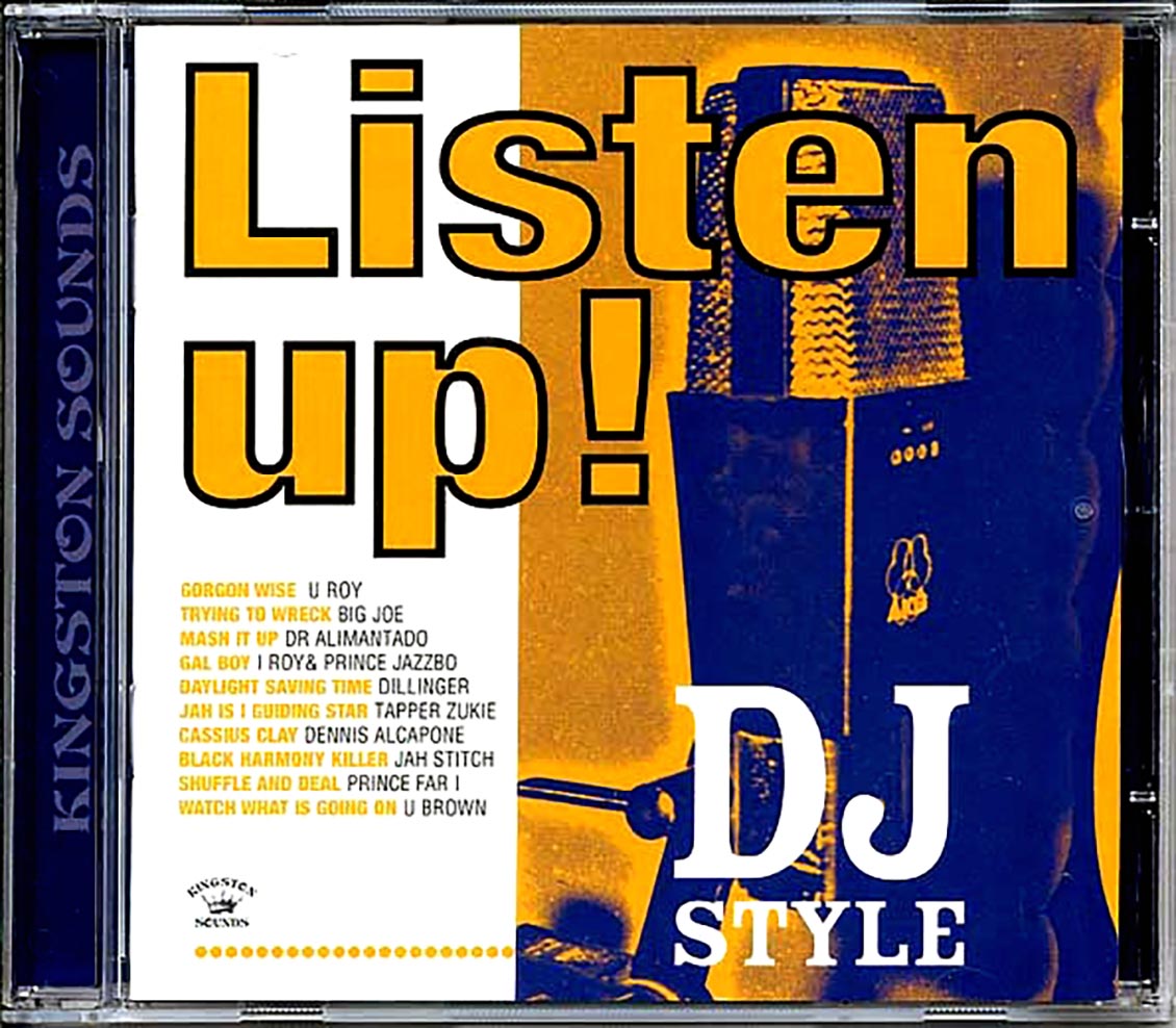 U Roy Dr Alimantado Prince Jazzbo Prince Far I Etc Listen Up DJ Style Music CD