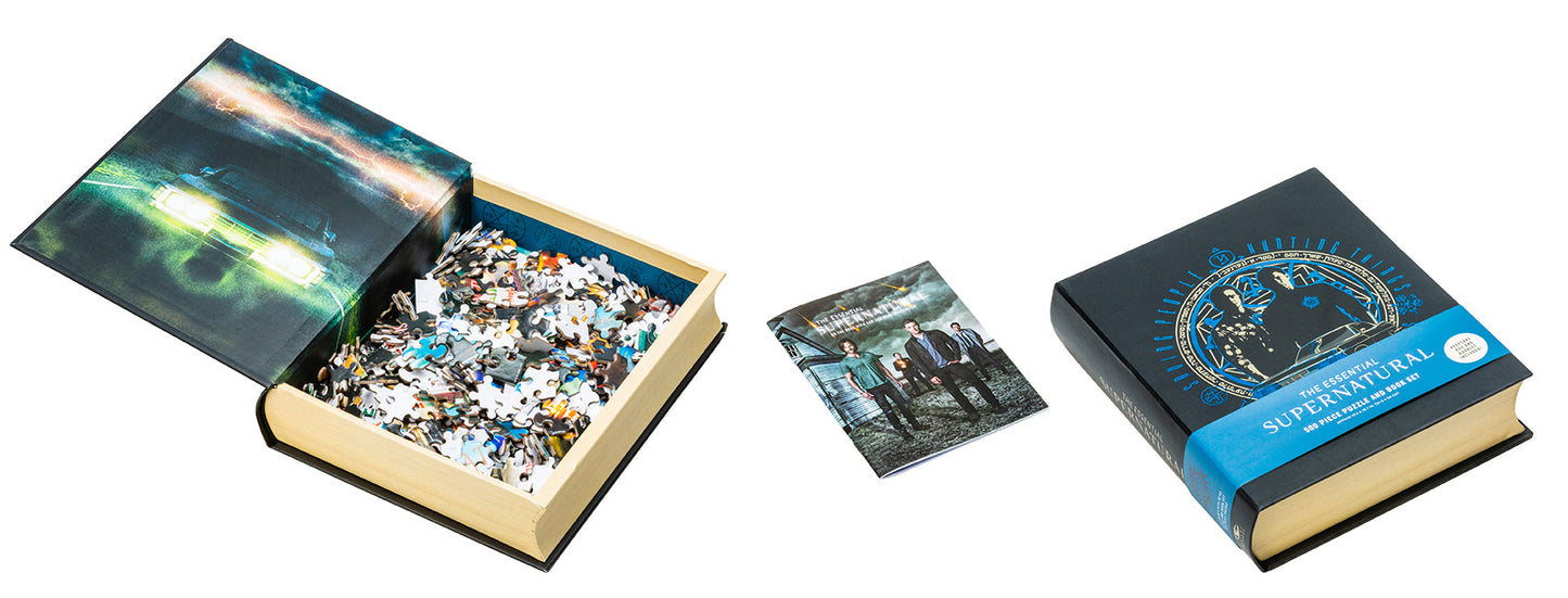 Essential Supernatural Puzzle and Book Set