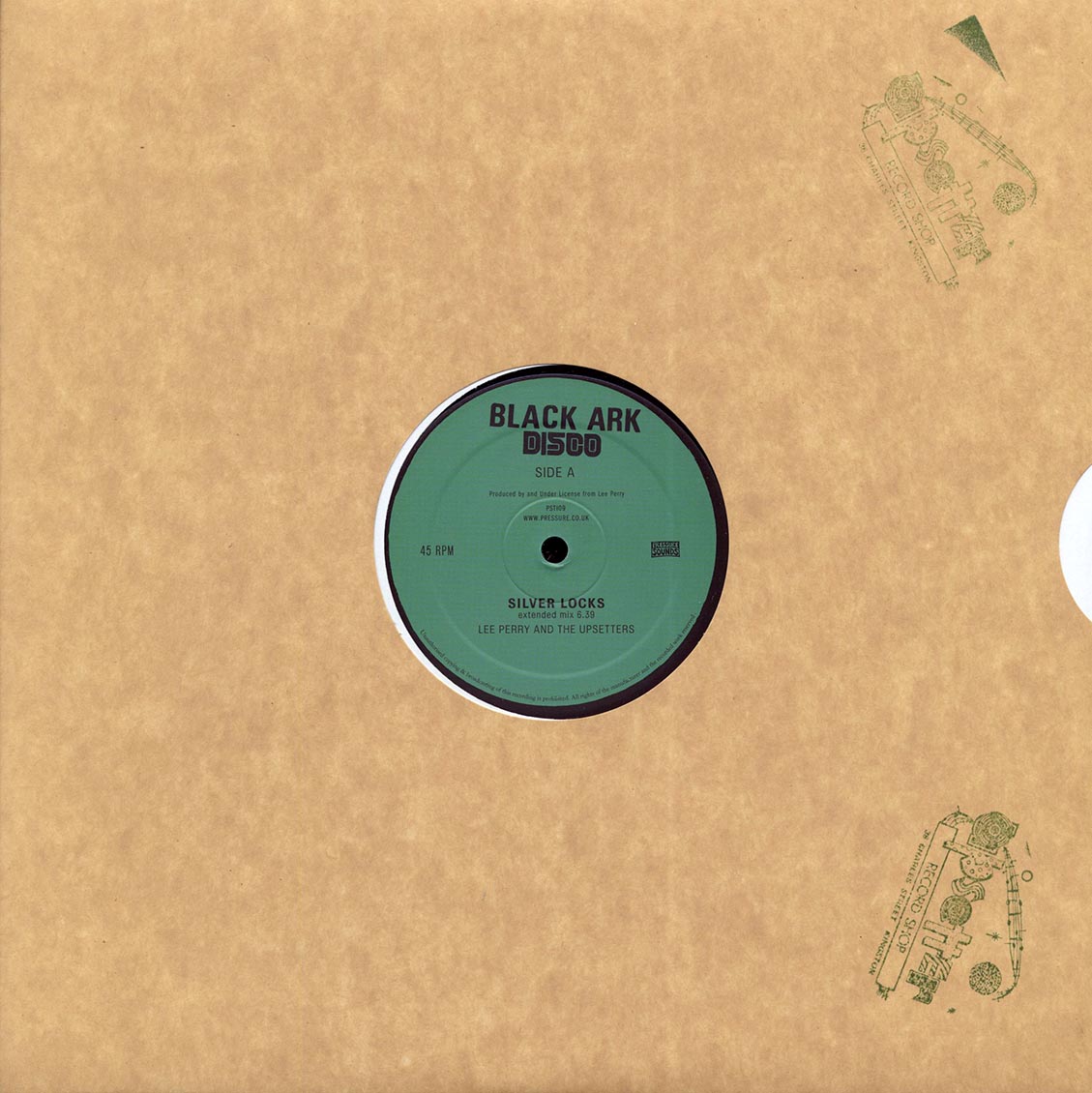 Lee Perry - Silver Locks (Extended Mix)  /  Righteous Flame - Jah Jah Words; The Upsetters - Jah Jah Words Version (rhythm: "Curly Locks") 12" Vinyl Record