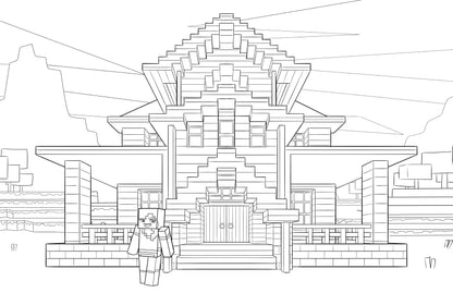 The Official Minecraft Coloring Adventure Book