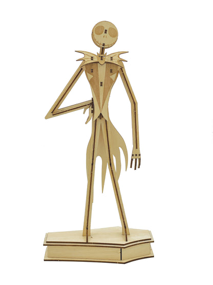 IncrediBuilds: Nightmare Before Christmas: Jack Skellington 3D Wood Model and Book