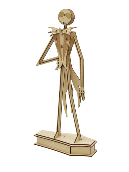 IncrediBuilds: Nightmare Before Christmas: Jack Skellington 3D Wood Model and Book