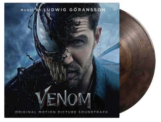 Ludwig Goransson - Venom Ost (Limited/Black Clouds Crystal Clear & Black Marbled LP Vinyl/180G/Gatefold W/ Foil Finish) Vinyl Record