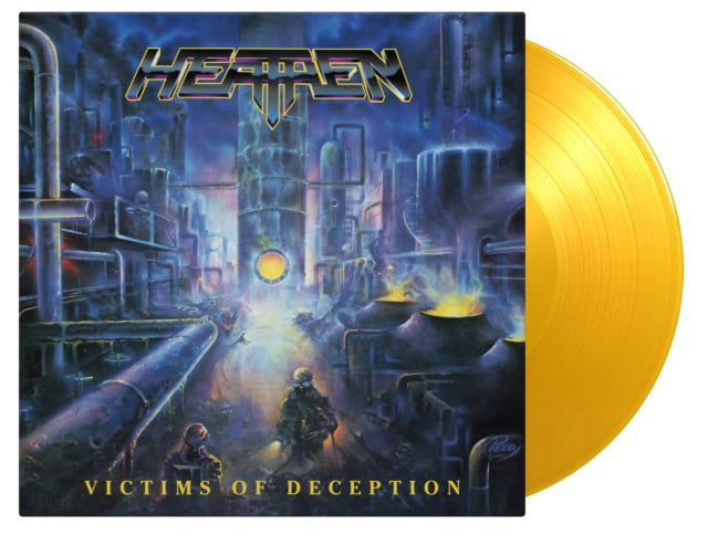 Heathen - Victims Of Deception (Yellow Vinyl/180G/2LP) Vinyl Record