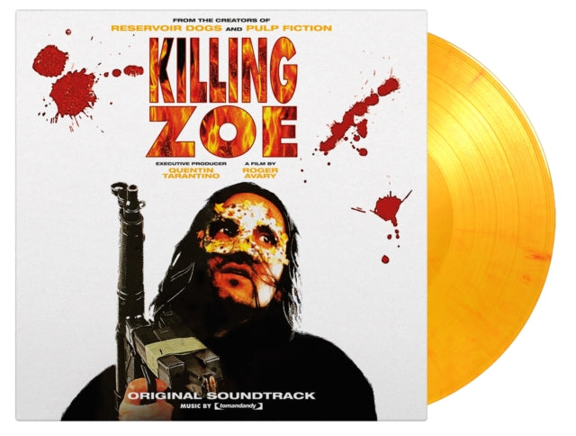 Tomandandy - Killing Zoe Ost (Limited/Flaming LP Vinyl/180G/Numbered) Vinyl Record