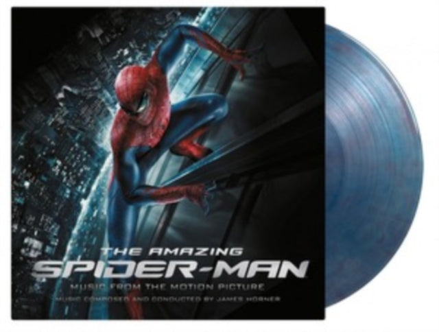 James Horner - Amazing Spider-Man Ost (2LP/Translucent Blue & Red Marbled Vinyl/180G) Vinyl Record