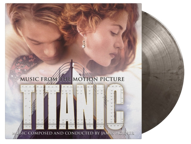 James Feat. Celine Dion Horner - Titanic Ost (Limited/Silver & Black Marbled Vinyl/180G/2LP) Vinyl Record
