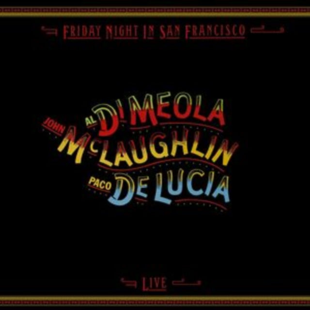 John; Al Di Meola; Paco De Lucia Mclaughlin - Friday Night In San Francisco (Turquoise LP Vinyl) Vinyl Record
