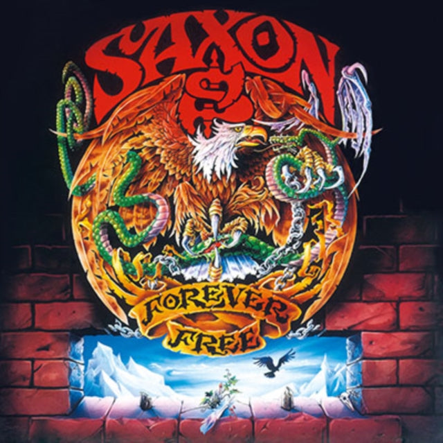 Saxon - Forever Free (Translucent Blue LP Vinyl/180G) Vinyl Record