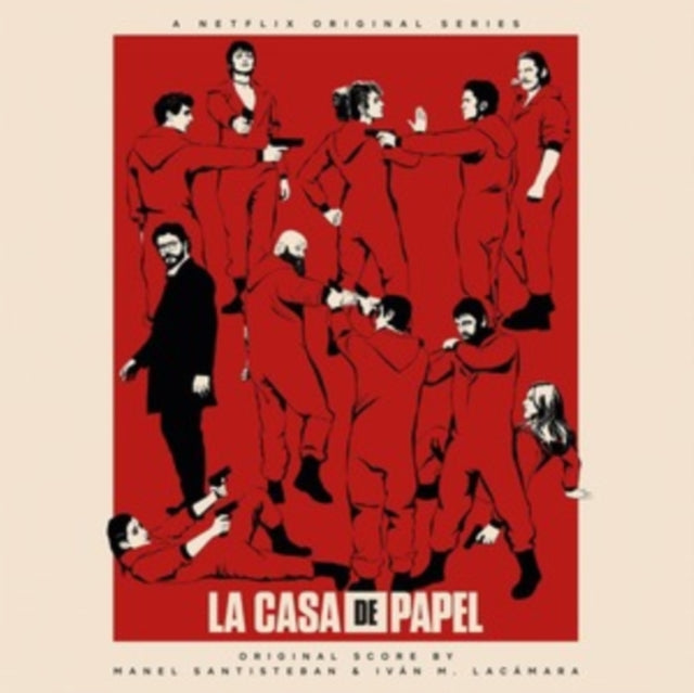 Manel & Ivan M. Lacamara Santisteban - La Casa De Papel (Money Heist) (Ost From The Netflix Series) (2LP/Red Vinyl/180G/Numbered) Vinyl Record