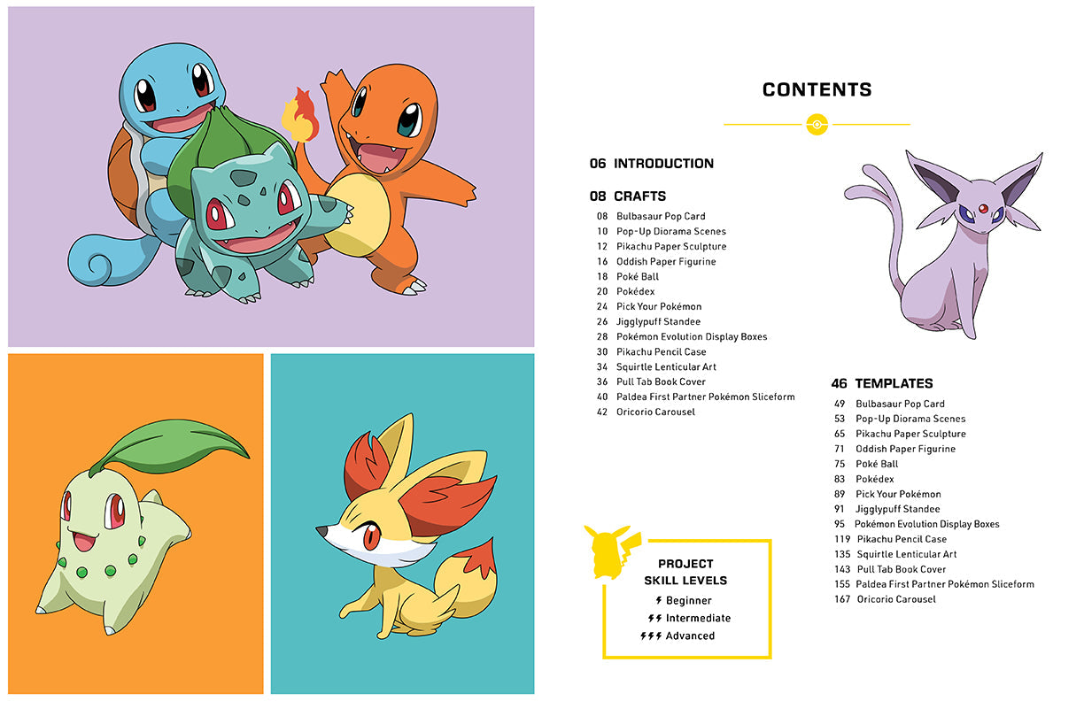 Amazing Pokemon Paper Crafts