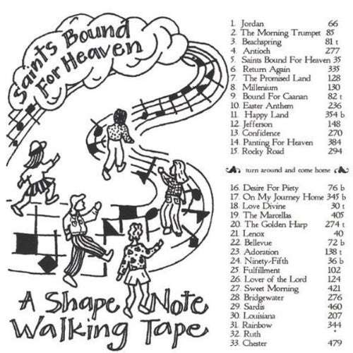 Santa Cruz Shape Note Society - Saints Bound For Heaven - Music CD