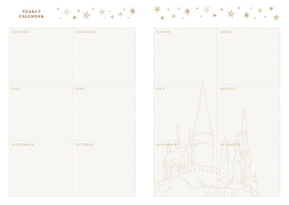 Harry Potter: Welcome to Hogwarts Planner Notebook Collection (Set of 3)