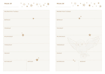 Harry Potter: Welcome to Hogwarts Planner Notebook Collection (Set of 3)
