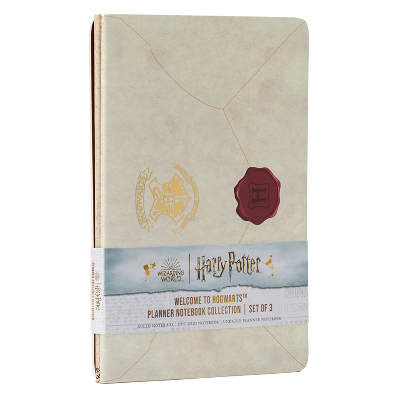 Harry Potter: Welcome to Hogwarts Planner Notebook Collection (Set of 3)