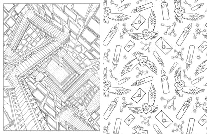 Harry Potter: An Official Hogwarts Coloring Book