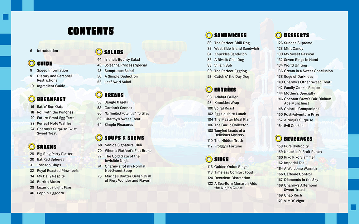 Sonic the Hedgehog: The Official Cookbook