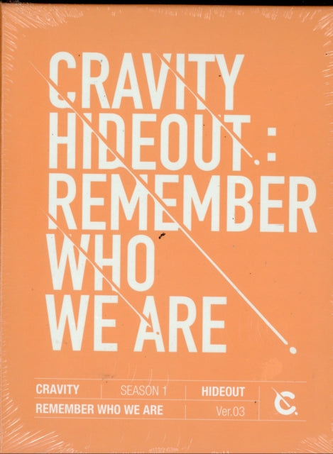 Cravity - Cravity Season 1. (Hideout: Remember Who We Are)  Music CD