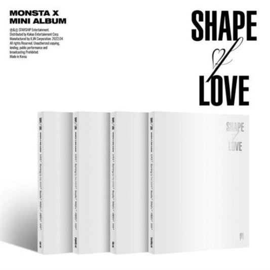 Monsta X - Shape Of Love Music CD